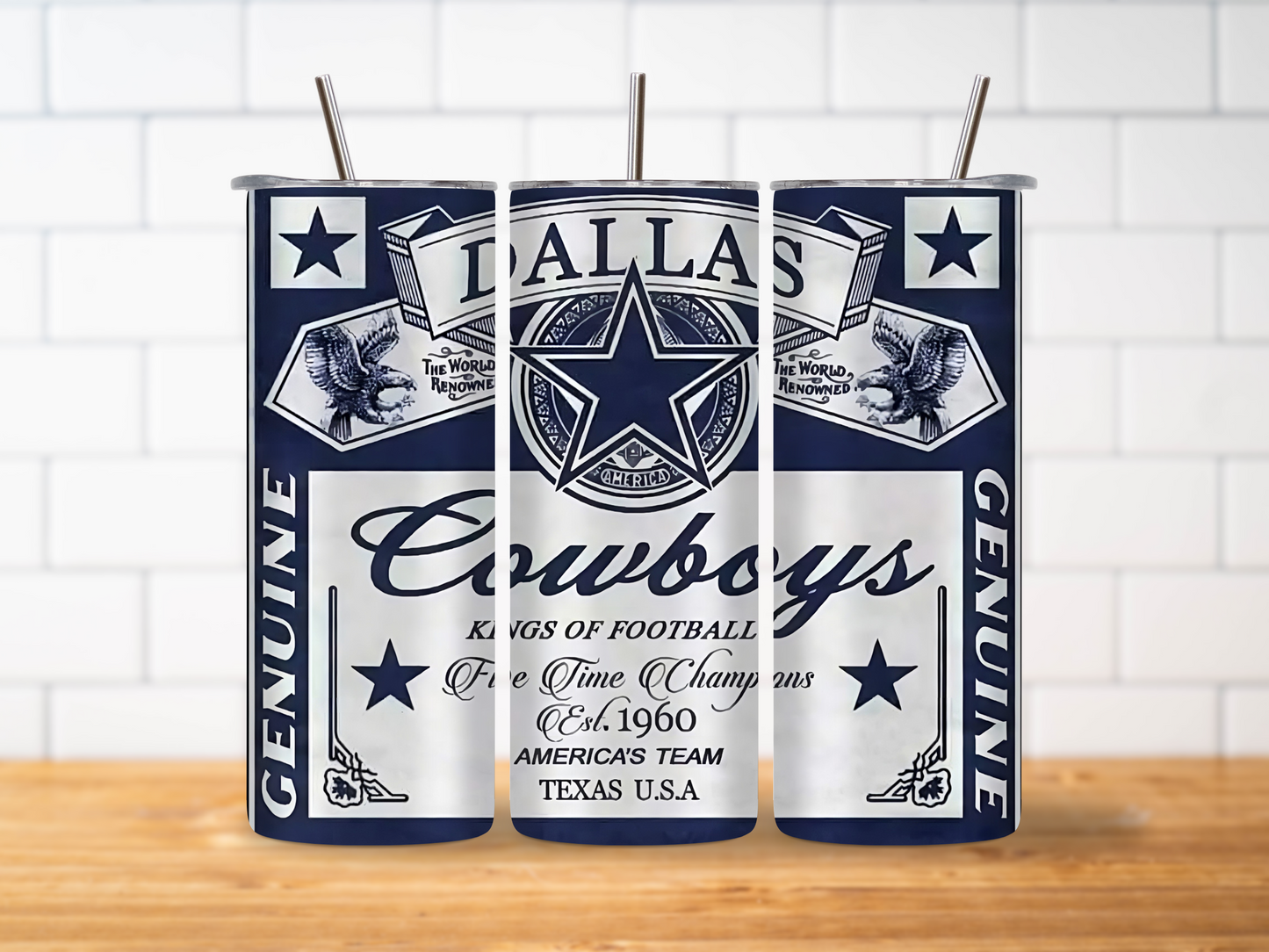 Dallas | Kings of Football | 20OZ Tumbler