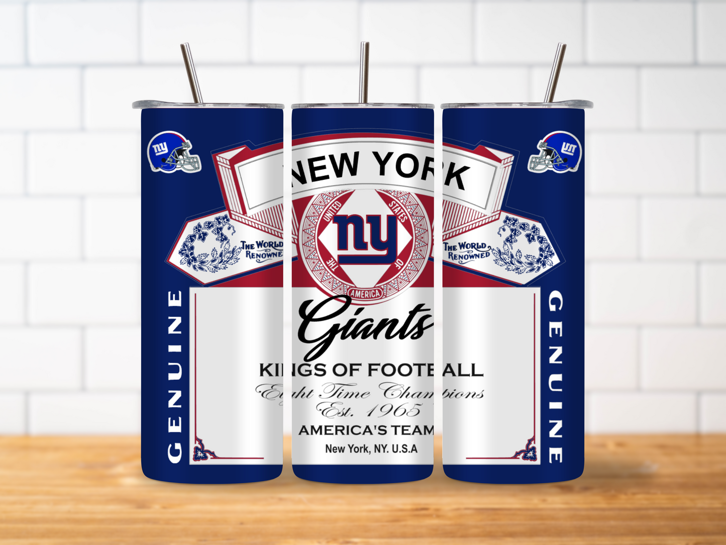 New York Giants | Kings of Football | 20OZ Tumbler